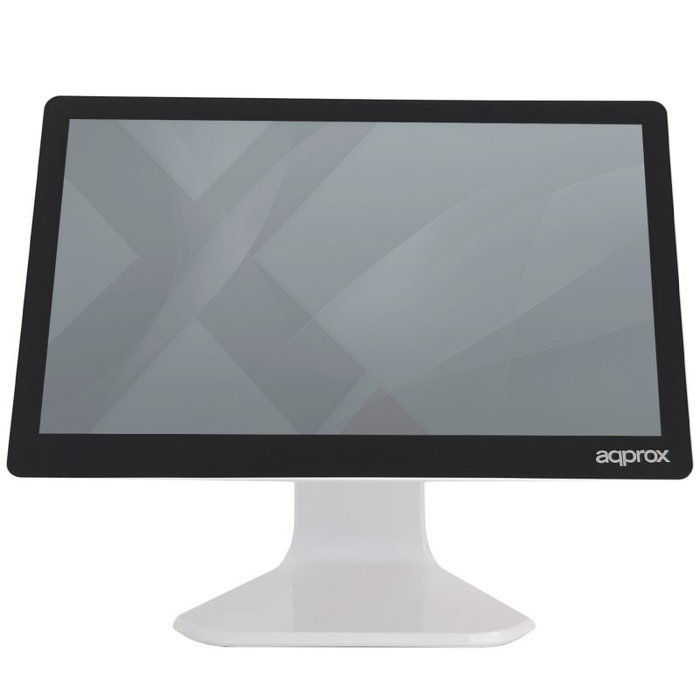 Approx TPV Táctil con Visor de Cliente 15.6 pulg, Intel Celeron N5095, 8GB RAM, 256GB SSD, Blanco